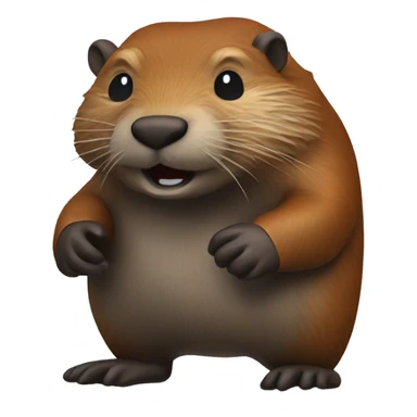bober beaver rust sticker