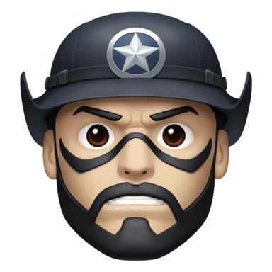 crossbones brock rumlow from captain america: civil war sticker