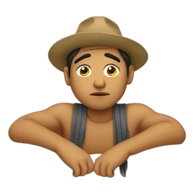 Bored Peruvian sticker