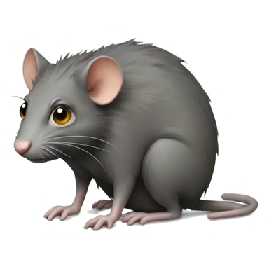 sewer rat  sticker