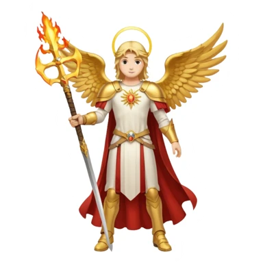 Archangel Uriel full body sticker