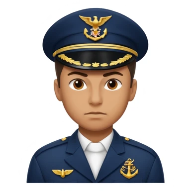serious fighter of the navy sticker
