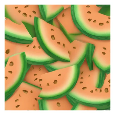 Melon forever sticker