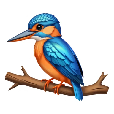 Kingfisher sticker