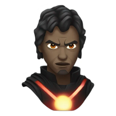 Star Wars sith lightning sticker