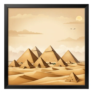 pyramids of giza sticker