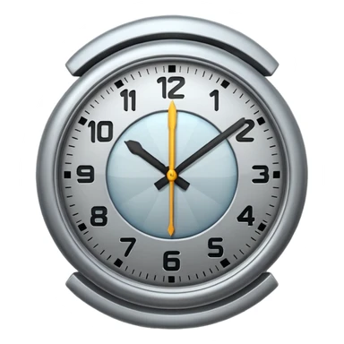 Clock it emoji sticker