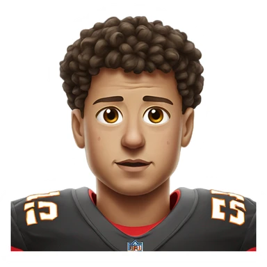 Patrick Mahomes crying to a referee  sticker
