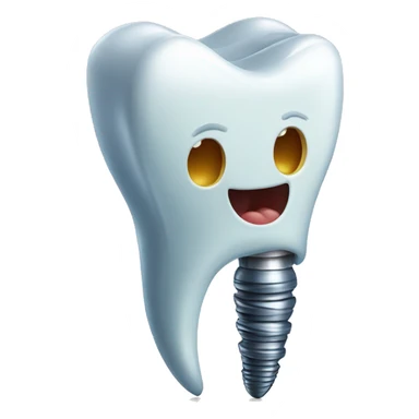 dental implant sticker