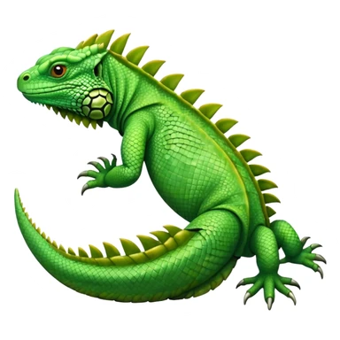 Pies de iguana sticker