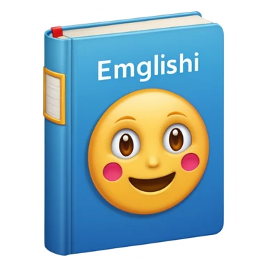 A English language textbook sticker