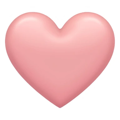 A pastel colored heart sticker