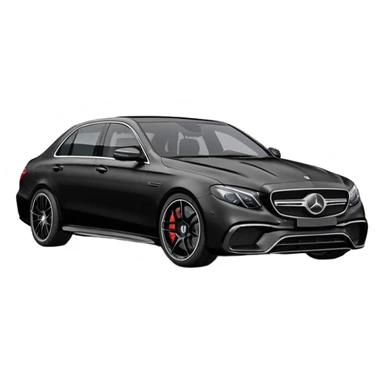 Mercedes Benz E 63 S 2017-2023 edition Black Matte sticker