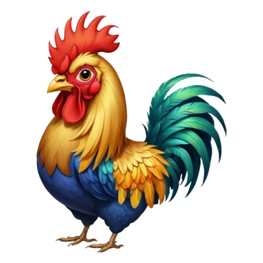 Cock sticker