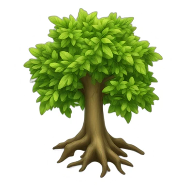 Un arbre volt sticker