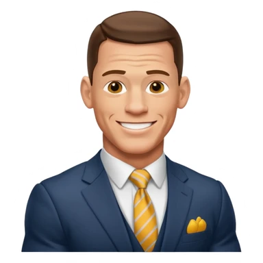 john cena in suit sticker