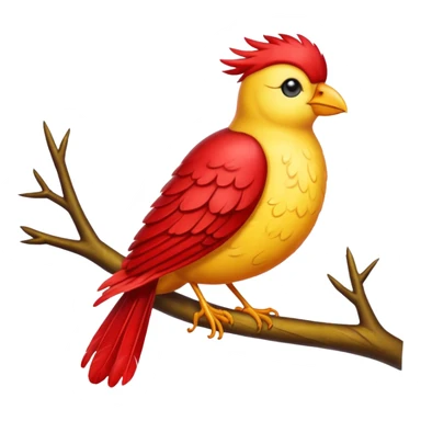 liverpool bird on the branch of tree sticker