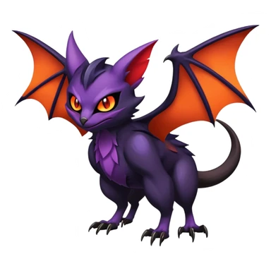 Noibat-Noivern-Litten-Hybrid sticker