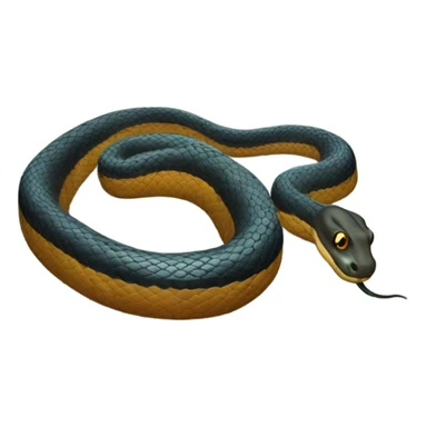 Blackbelt snake sticker