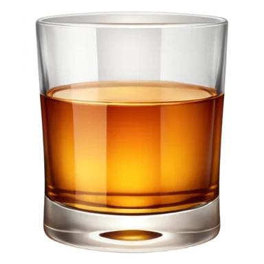 glass of whiskey, no splashes sticker