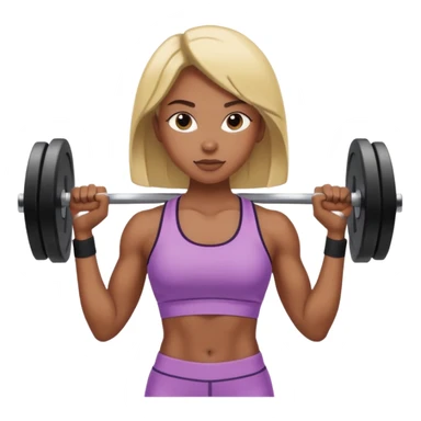 weights gym sticker
