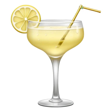 French 75 cocktail sticker