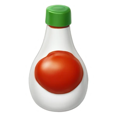 Tomato sauce sticker