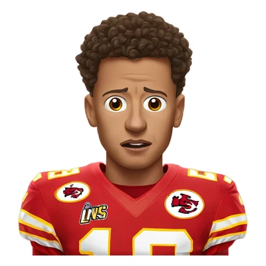 Patrick Mahomes afraid sticker