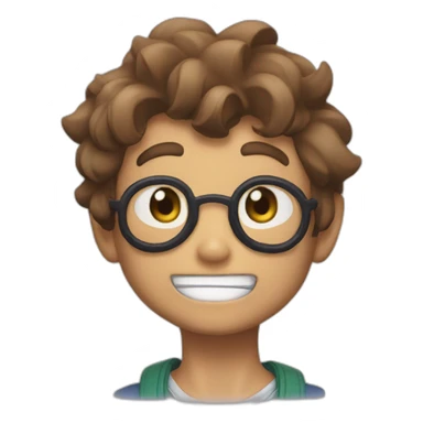 Nate from yo-kai watch sticker