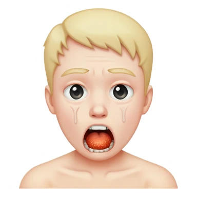 Strangling oneself  sticker