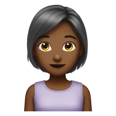 Girl say good night  sticker