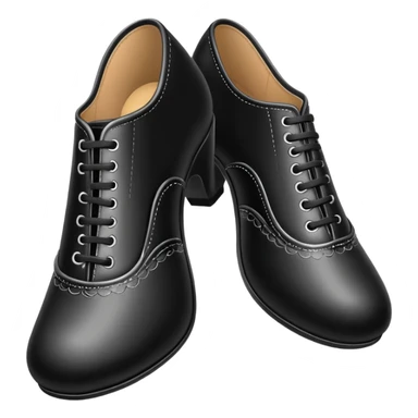 a pair of dancing shoes sticker