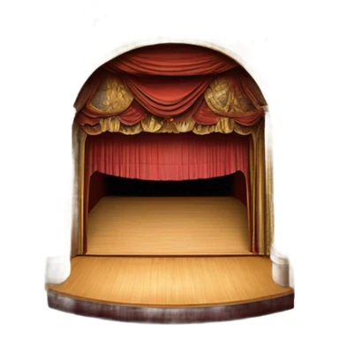 teatro farnese di parma interno sticker