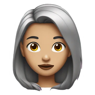 girl with sassy attitude sticker