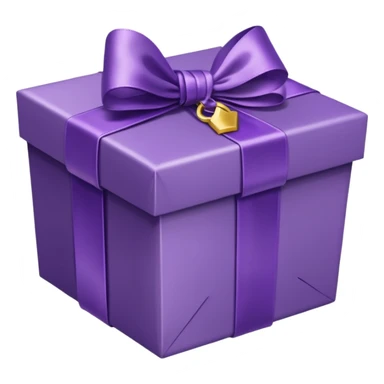 Amethyst Gift box sticker