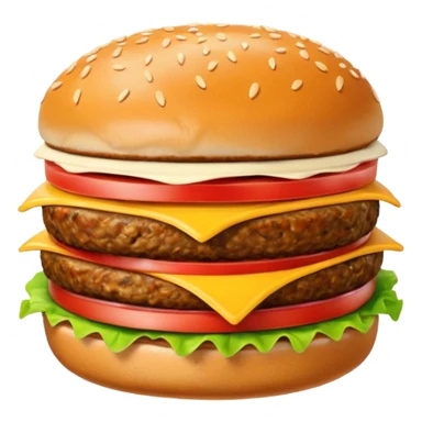 1 Smash burger patty sticker