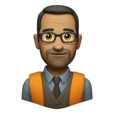 G-Man half life sticker