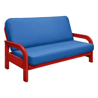 futon beds with Montréal Hockey drr sticker