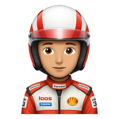 race car driver sticker