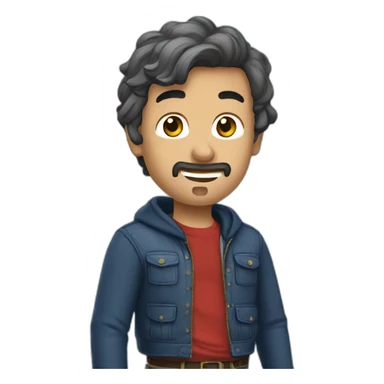 Lorenzo rappeur français sticker