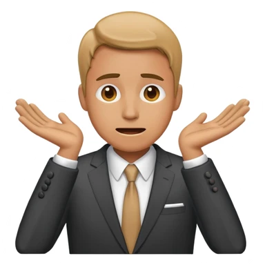 A person freaking out in a good way because they're so successful at their job but also freaking out in a bad way because their schedule is insane and there's too much to do sticker