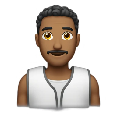 Guy with dishdasha sticker