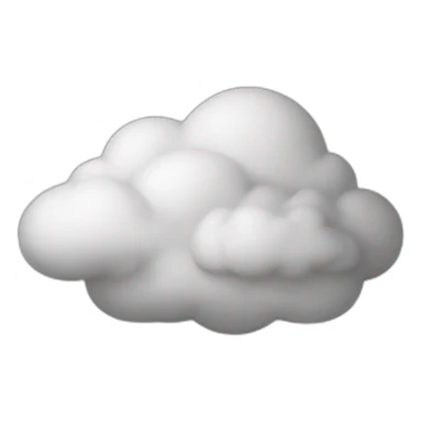 B&W cloud sticker