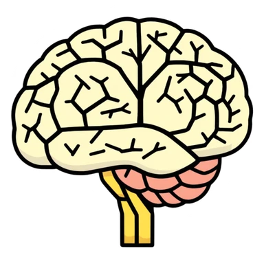 Brain sticker