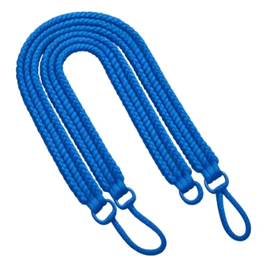 make an emoji of blue shoe laces only sticker