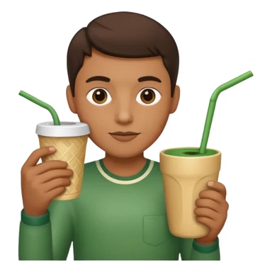 Mate 🧉 que diga querés 1 ? sticker