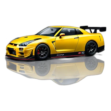 Nissan nismo gtr-lm 1995 sticker