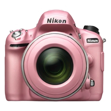 Appareil photo Nikon rose sticker
