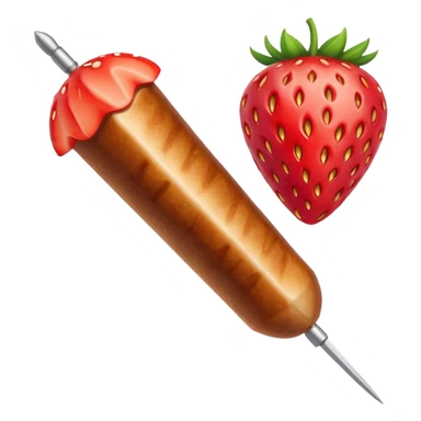 Kebab à la fraise  sticker