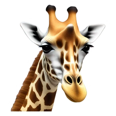 Giraffes in a galaxy  sticker